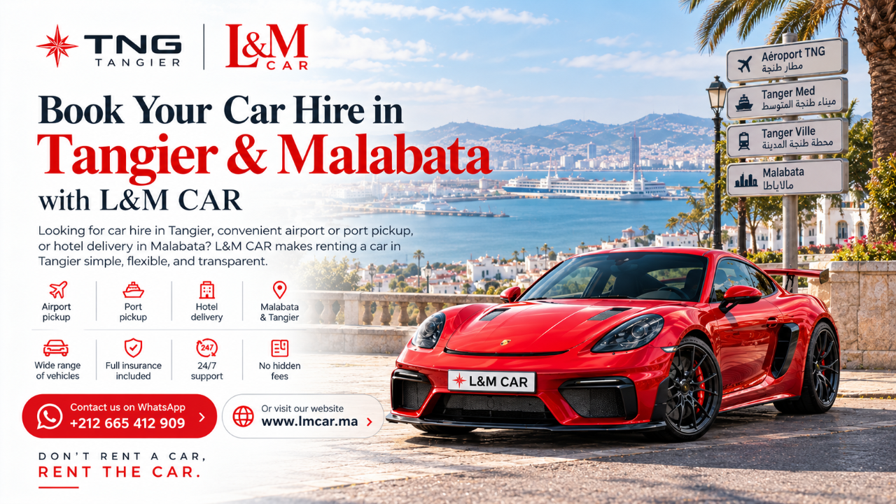 Car Hire Tangier & Car Rental Malabata